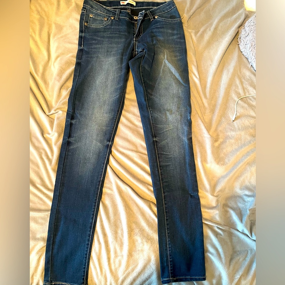 Levi blue jeans